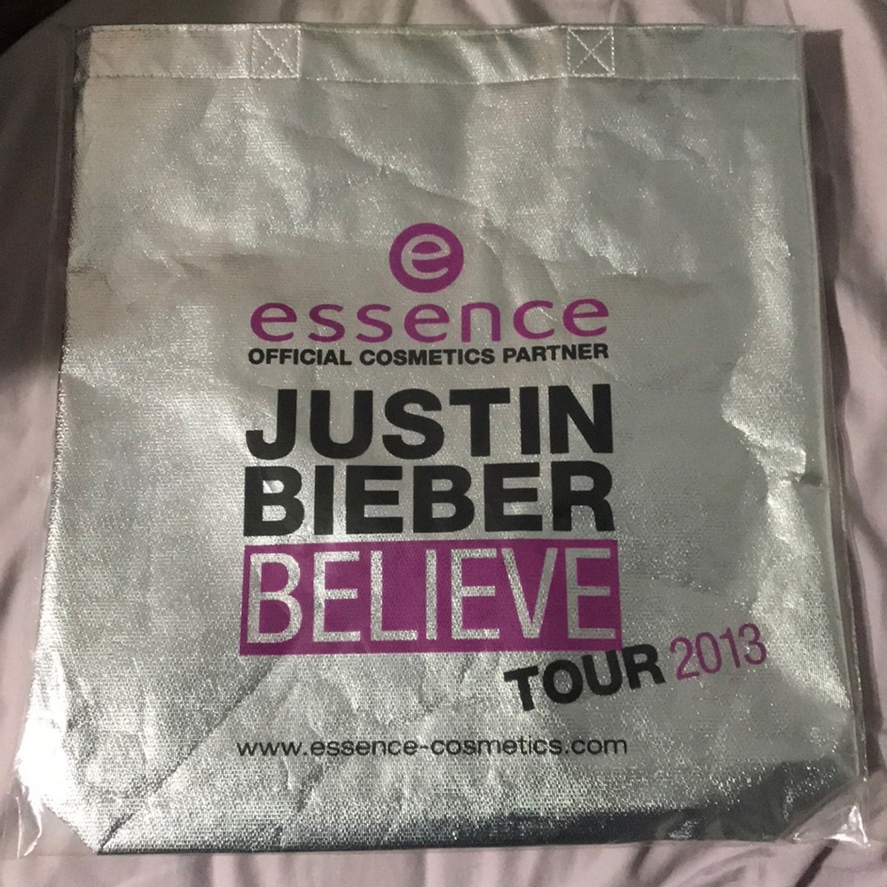 Justin Bieber Believe Tour Reusable Bag